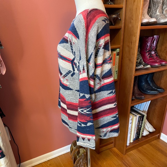 Ralph Lauren Southwest Print Light Sweater - Picture 3 of 7